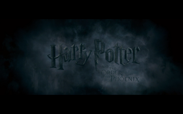 Harry Potter and the Order of the Phoenix - Title Card